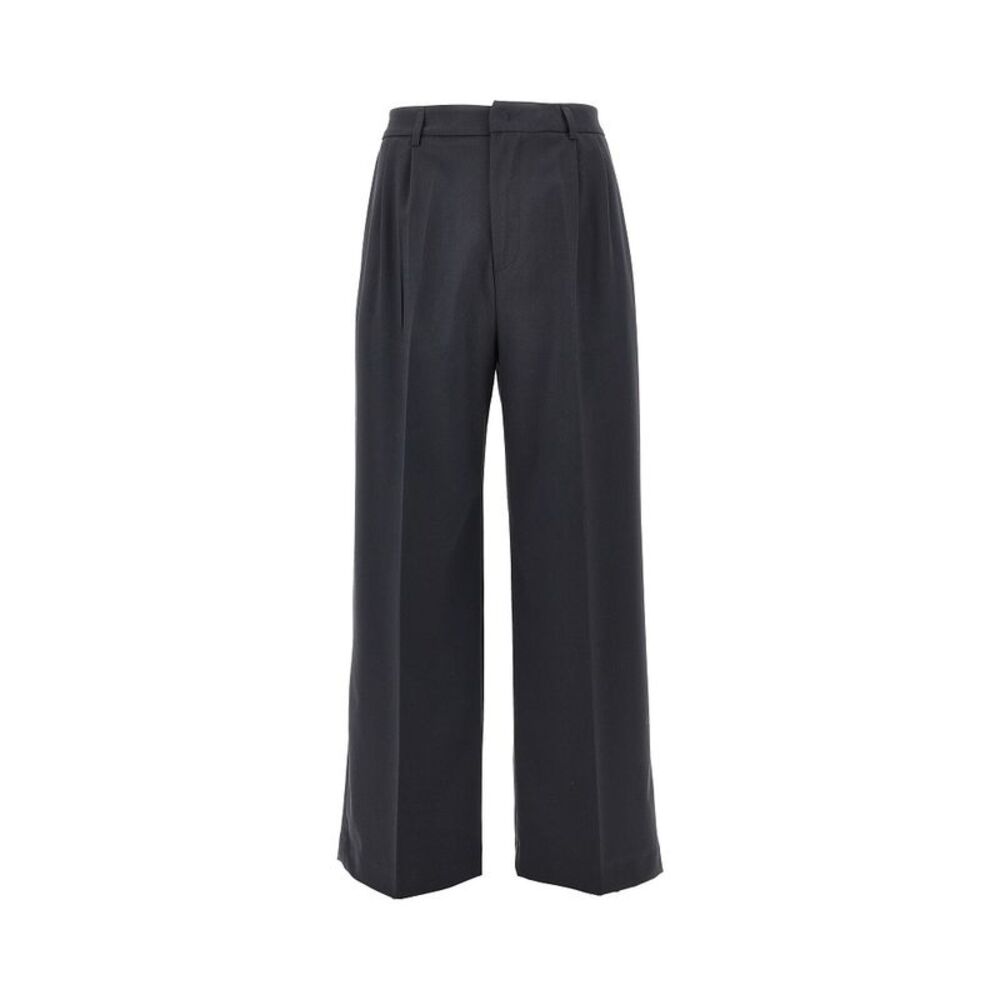 Thestroy Men Double Dart Light Wool Pants